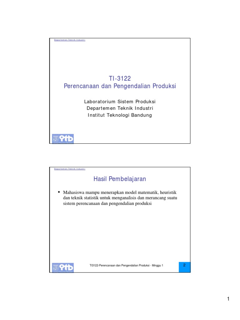 Buku Perencanaan Dan Pengendalian Produksi Pdf