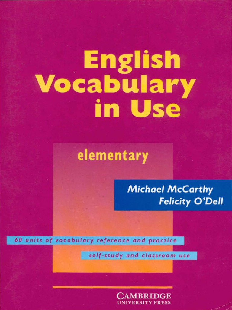 Cambridge Test Your English Vocabulary In Use Elementary Pdf Converter