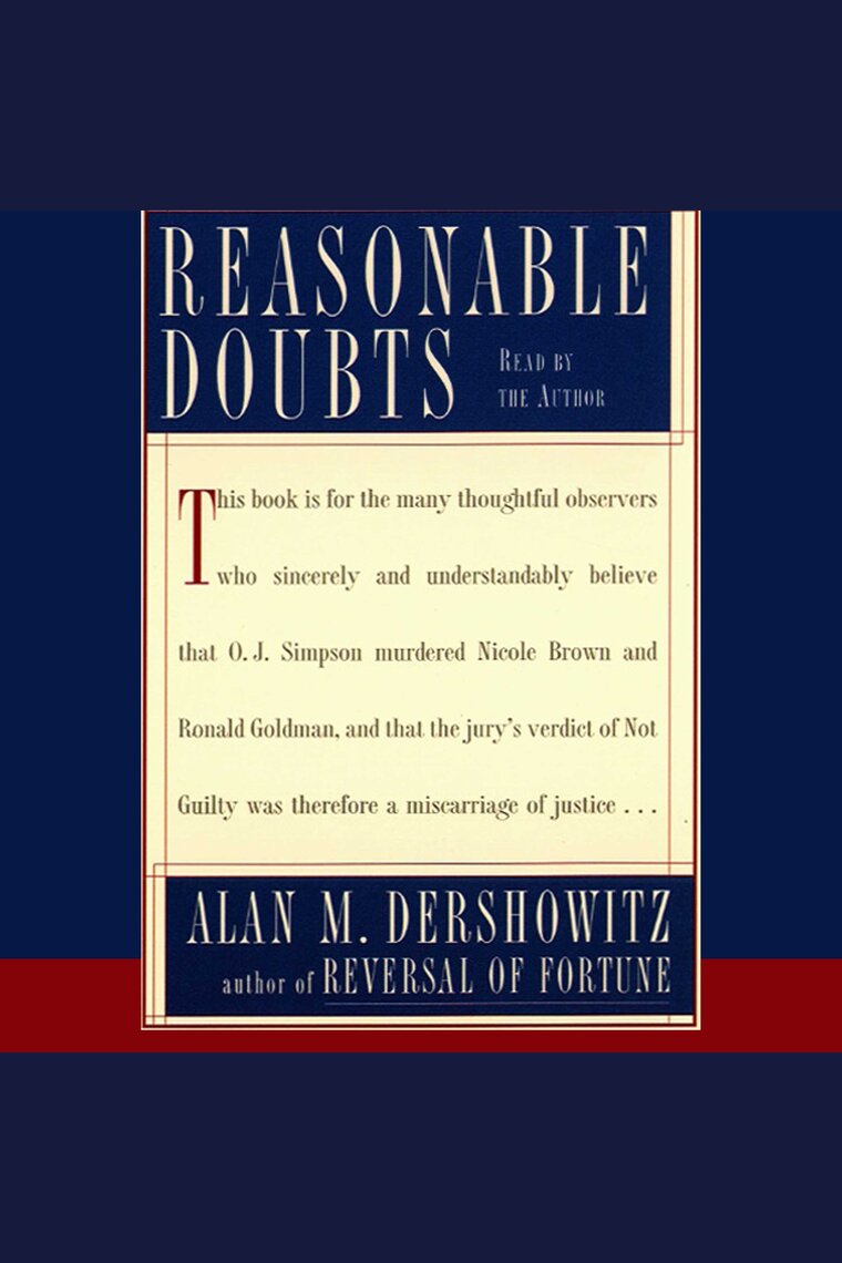 Reasonable　Doubts　Schuster　Audiobook　by　Scribd　Simon　Audio