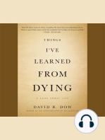 Things I've Learned from Dying