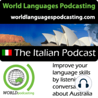 Italiano Podcast #3 - Ospitalità e cucina australiana a confronto