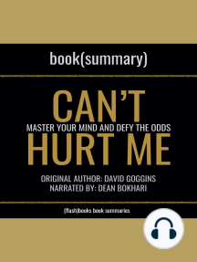 Summary of Can't Hurt Me by David Goggins Audiobook by Best Self