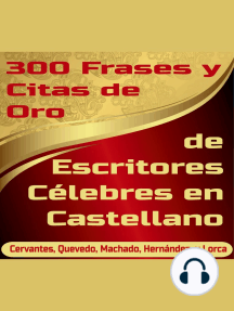Escucha 300 Frases y Citas de Oro de Escritores Célebres en Castellano de  Alfredo Giménez - Audiolibro | Scribd