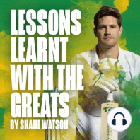 Shane Watson (Part 2) on getting the right advice, my mental approach and succeeding in business