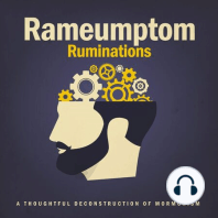 Rameumptom Ruminations: 008: Mormon Tinted Glasses