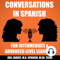 Spanish Conversation with Paloma: Las verduras Lección 1 -Advanced Level