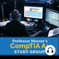 Professor Messer's CompTIA A+ Study Group - September 2018