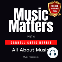 Amazing UK jazz artist/saxophonist Hannah Horton chats with Darrell on Episode 05, Season 04 of Music Matters with Darrell Craig Harris.