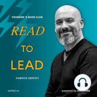 Read to Lead: The Hard Thing About Hard Things de Ben Horowitz con Bernardo Cordero Co-Founder de Flat.mx