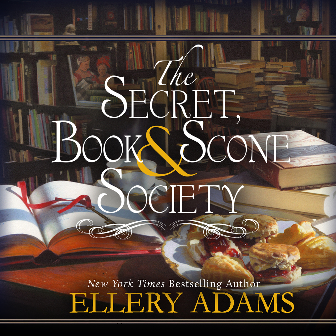 The Secret, Book &amp; Scone Society by Ellery Adams (Audiobook) - Read free for 30 days