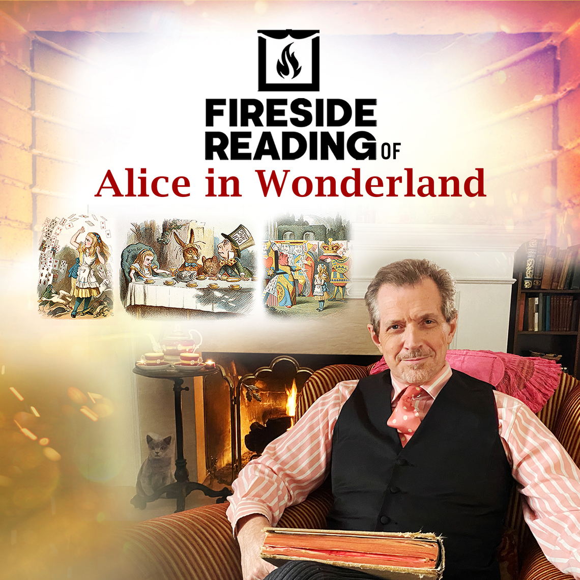 Reading of Alice in Wonderland - full audiobook - Story Reading for Sleep -  Relaxing Reading 