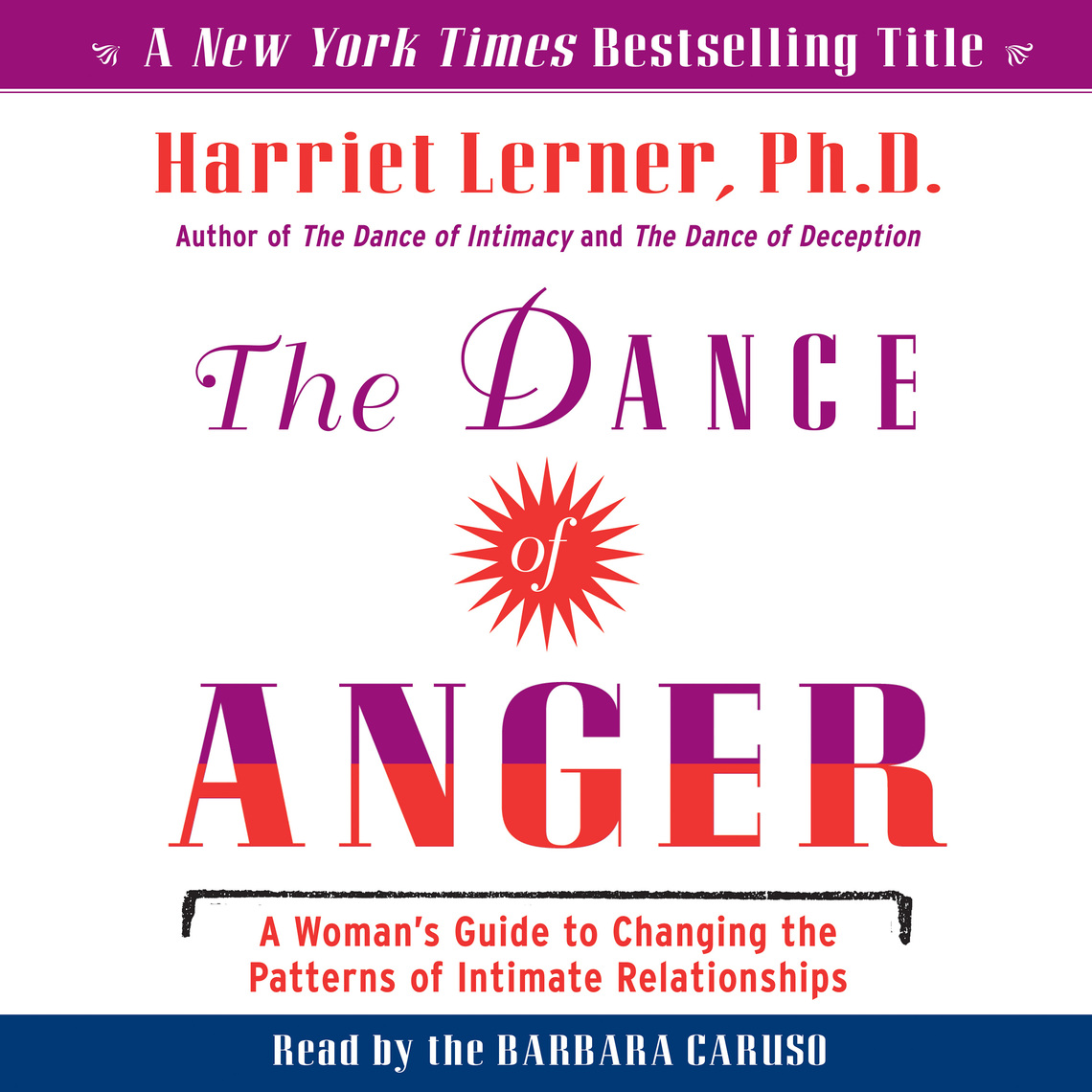 The Dance of Anger by Harriet Lerner (Audiobook) - Read free for 30 days