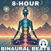 8 Hours of Binaural Beats & Soothing Music for Sleep | 8 Hz Theta Waves for ADHD, Stress, & Anxiety Relief