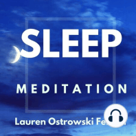 Deep restful cozy sleep guided sleep meditation with background music