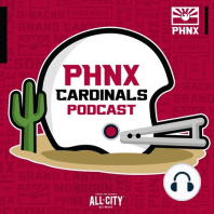 Michael Wilson catches 2 TDs in Arizona Cardinals Red & White Scrimmage, Greg Dortch joins show