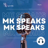 MK Speaks - Entrepreneurship within the creative economy