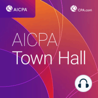 AICPA Town Hall Series – October 7, 2021