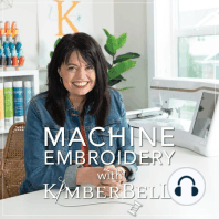 Machine embroidery tips, ideas, and more!