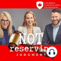 Episode 13: Who is Trudeau's latest pick for the Supreme Court of Canada?