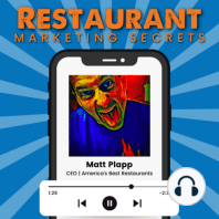 Saturday Story Time With MP - Restaurant Marketing Secrets - Episode 291