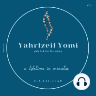 The Initiative, Ideals and Purpose of Yahrtzeit Yomi!!