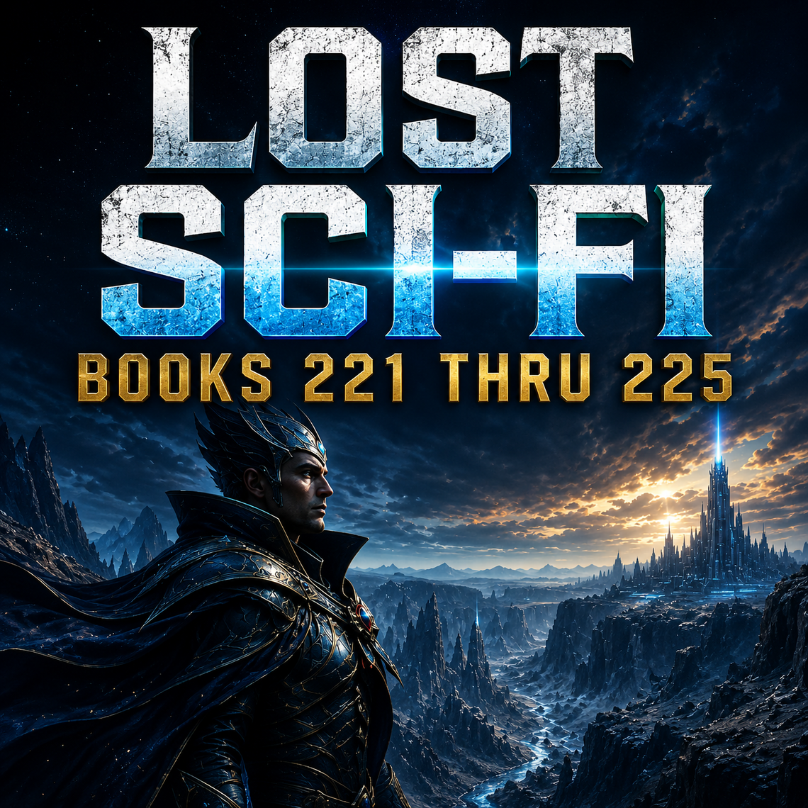 Lost Sci-Fi Books 221 thru 225 - Five Vintage Sci-Fi Short Stories from ...