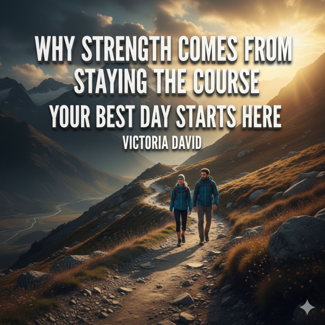 Why Strength Comes From Staying the Course by Victoria David (Audiobook ...