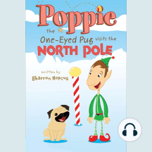 Poppie the One-Eyed Pug Visits the North Pole
