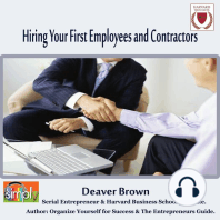 Hiring Your First Employees and Contractors