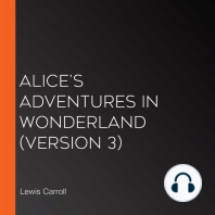 Alice's Adventures in Wonderland (version 3)