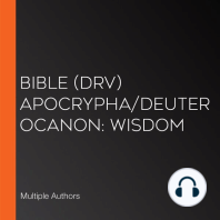 Bible (DRV) Apocrypha/Deuterocanon: Wisdom