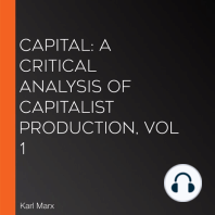 Capital: a critical analysis of capitalist production, Vol 1