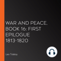 War and Peace, Book 16: First Epilogue 1813-1820