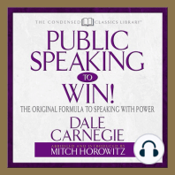 Public Speaking to Win!