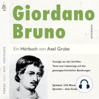 Giordano Bruno. Eine biografische Anthologie.