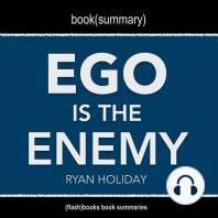 Book Summary of Ego Is The Enemy by Ryan Holiday
