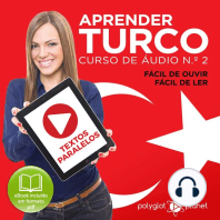 Aprender Turco - Textos Paralelos - Fácil de ouvir - Fácil de ler: CURSO DE ÁUDIO DE TURCO N.º 2 - Aprender Turco - Aprenda com Áudio