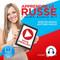 Apprendre le Russe - Écoute Facile - Lecture Facile - Texte Parallèle Cours Audio No. 1 [Learn Russian - Audio Course No. 1]