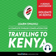 Learn Swahili: A Complete Phrase Compilation for Traveling to Kenya