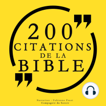 Ecoutez Le Livre Audio 0 Citations De La Bible De La Bible Et Fabienne Prost