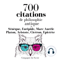 Ecoutez Le Livre Audio 700 Citations De Philosophie Antique De Seneque Euripide Et Aristote