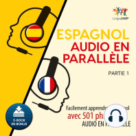 Espagnol audio en parallèle - Facilement apprendre l'espagnol avec 501 phrases en audio en parallèle - Partie 1