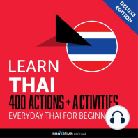 Everyday Thai for Beginners - 400 Actions & Activities