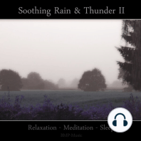 Soothing Rain & Thunder II - Relaxation - Meditation - Sleep