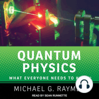 Quantum Physics: What Everyone Needs to Know