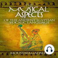The Musical Aspects of the Ancient Egyptian Vocalic Language