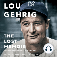 Lou Gehrig: The Lost Memoir
