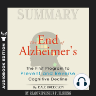 Summary of The End of Alzheimer's: The First Program to Prevent and Reverse Cognitive Decline by Dale Bredesen