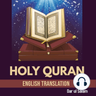 Holy Quran: English Translation