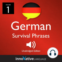 Learn German: German Survival Phrases, Volume 1: Lessons 1-30